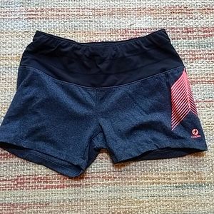 Oiselle compression shorts, size 6